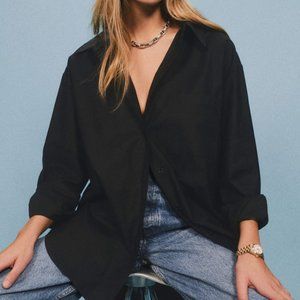 Reformation oversized shirt